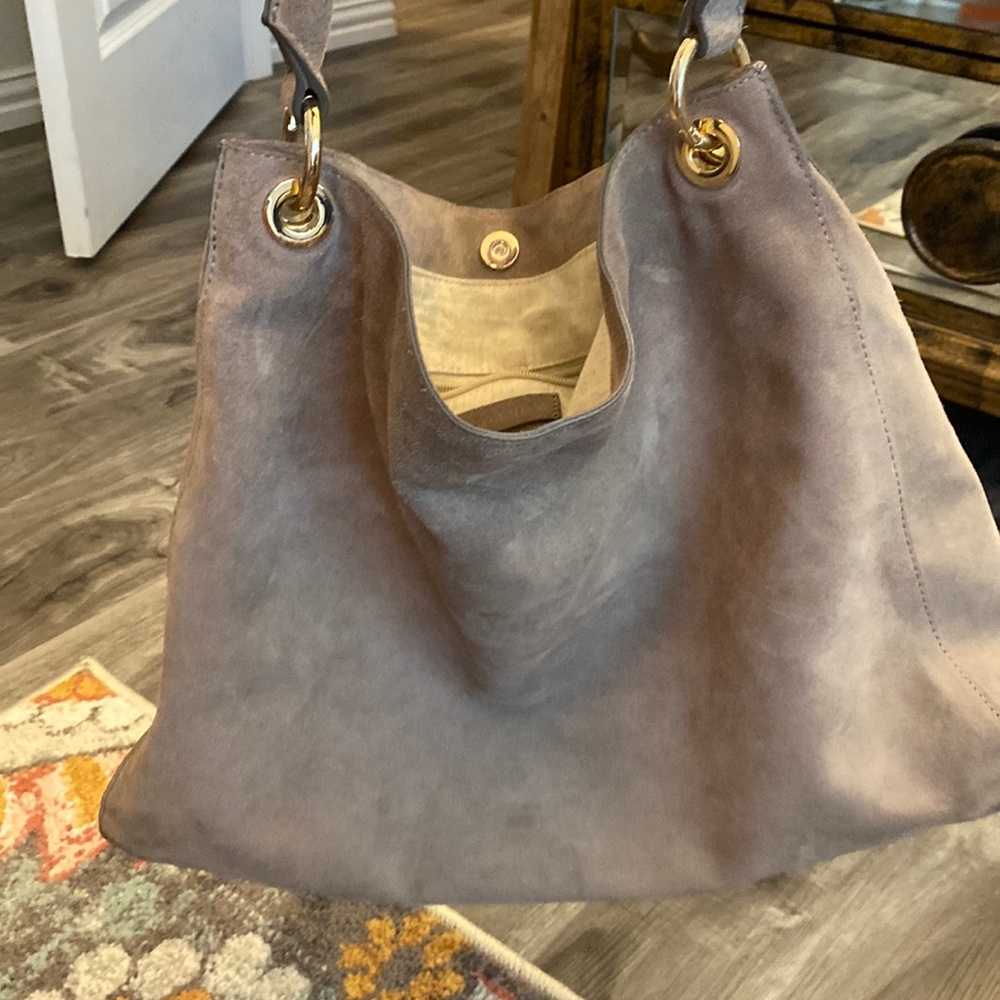 Mark & Graham suede bag